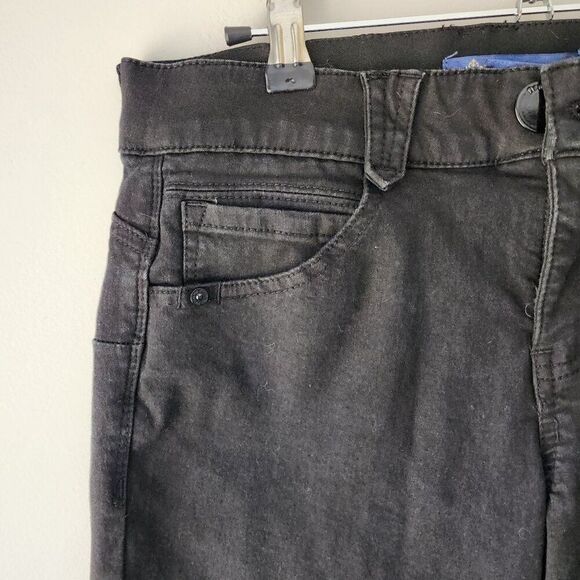 Democracy Black Skinny Jeans | 6 Petite | Stretch 5 Pockets Tummy Control - Picture 2 of 7